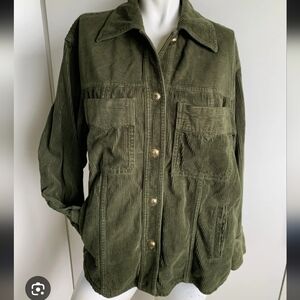 Zara Dark Green Outerwear